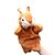 preiswerte Marionetten-Fingerpuppen Handpuppen Eichhörnchen Plüsch Fantasievolles Spiel, Strumpf, tolle Geburtstagsgeschenke Party Favor Supplies Mädchen Kinder