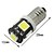 voordelige Autobuitenverlichting-Honsco 10pcs e10 1w 100lm wit 5smd 5050 geleid voor auto deurlamp dc12v