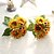 preiswerte Künstliche Blume-Künstliche Blumen 1 Ast Europäischer Stil Sonnenblumen Tisch-Blumen