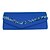 voordelige Clutches &amp; Avondtasjes-Dames Pailletten Zijde Clutch Effen Amethist / blauw / Wit