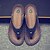baratos Sandálias e Chinelos para Homem-Homens Chinelos e flip-flops Sapatos formais Casual Ao ar livre Praia Pele Preto Azul Marinho Outono Verão