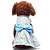 preiswerte Hundekleidung-Hund Kleider Welpenkleidung Schleife Modisch Lässig / Alltäglich Hundekleidung Welpenkleidung Hunde-Outfits Rot Blau Kostüm für Mädchen und Jungen Hund Baumwolle XS S M L XL