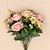 billige Kunstig blomst-Kunstige blomster 1 Gren Europeisk Stil Roser Bordblomst