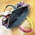 preiswerte Umhängetaschen-Damen Taschen Leder Umhängetasche Blume Regenbogen / Schwarz / weiss