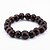 baratos Pulseiras para Homem-Homens Pulseiras com Miçangas Madeira Natureza Fashion Pulseiras Jóias Preto Para Ocasião Especial Presente Esportes