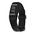 billiga Smarta aktivitetsarmband och -klämmor-Lenovo HW01 Smart Bracelet Smartwatch iOS / Android Water Resistant / Waterproof / Touch Screen / Heart Rate Monitor Silica Gel / PC (Polycarbonate) Black / Ruby / Pedometers / Bluetooth 4.2 / OLED