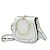 hesapli Çapraz Çantalar-Kadın&#039;s Çantalar PU Omuz çantası Perçin için Düğün / Davet / Parti / Günlük Beyaz / Siyah / haki