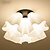 cheap Ceiling Lights-5-Light 50 cm Anti-Glare / Eye Protection Pendant Light Metal Glass Electroplated Tiffany 110-120V / 220-240V / E26 / E27