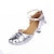ieftine Pantofi Dans Clasic &amp; Modern-Pentru femei Sală Dans Pantofi Moderni Interior Călcâi Strălucire Despicare Buclă Argintiu Negru Roz