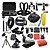 cheap Accessories For GoPro-Accessory Kit For Gopro Waterproof 42 in 1 42 pcs 1039 Action Camera Gopro 6 Gopro 5 Xiaomi Camera Gopro 4 Gopro 4 Silver Diving Surfing Hunting and Fishing Plastic Nylon EVA / Gopro 1 / Gopro 2