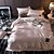 preiswerte 3D-Bettbezüge-Luxus Seide Baumwolle Handgemacht 4 Stück