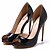 cheap Women&#039;s Heels-Women&#039;s Stiletto Heel Patent Leather Spring / Summer Black / Almond / Wedding / Party &amp; Evening