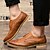 Χαμηλού Κόστους Ανδρικά Oxfords-Ανδρικά Παπούτσια Δέρμα Άνοιξη Φθινόπωρο Ανατομικό παπούτσια Μπούλοκ Oxfords Περπάτημα Κορδόνια για Causal Γραφείο &amp; Καριέρα Πάρτι &amp;