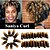 cheap Crochet Hair-Braiding Hair Crochet Curly Braids Synthetic Hair 20 roots / pack, 1pc / pack Hair Braids 100% kanekalon hair / There are 20 roots per pack. Normally five to six packs are enough for a full head.