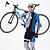 Недорогие Комплекты мужской одежды-Kooplus Муж. Универсальные С короткими рукавами Велокофты и велошорты-комбинезоны - Черный Изгибы Велоспорт Велошорты Джерси Шорты с защитой, Дышащий 3D-панель Быстровысыхающий Полиэстер
