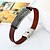 cheap Men&#039;s Bracelets-Men&#039;s Leather Bracelet Leather Natural Fashion Bracelet Jewelry Brown For Special Occasion Gift