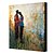 cheap Abstract Paintings-Oil Painting Hand Painted - Abstract Abstract Stretched Canvas