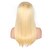baratos Perucas de cabelo humano-Cabelo Natural Remy Frente de Malha Peruca estilo Cabelo Brasileiro Liso Peruca 130% Densidade do Cabelo com o cabelo do bebê Riscas Naturais Peruca Afro Americanas 100% Feita a Mão Mulheres Médio