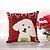 cheap Throw Pillows &amp; Covers-1 pcs Cotton/Linen Pillow Case Pillow Cover, Animal Print Novelty Casual Traditional/Classic