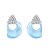 preiswerte Ohrringe-Damen Personalisiert Modisch Euramerican Krystall Ohrringe Schmuck Hellblau / Fuchsia / Rot Für Hochzeit Party Jahrestag