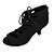 Χαμηλού Κόστους Latin Παπούτσια-Γυναικεία Παπούτσια Χορού Παπούτσια χορού λάτιν / Αίθουσα χορού / Line Dance Πέδιλα Προσαρμοσμένο τακούνι Εξατομικευμένο Μαύρο / Κόκκινο / Σκούρο μπλε / Εσωτερικό / EU42