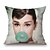cheap Throw Pillows &amp; Covers-1 pcs Cotton / Linen Pillow Cover / Pillow Case, Novelty / Classic / Printing Vintage / Casual / Retro