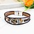 cheap Men&#039;s Bracelets-Men&#039;s Leather Bracelet Natural Fashion Leather Bracelet Jewelry Brown For Special Occasion Gift Sports