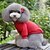 tanie Ubrania dla psów-Psy Płaszcz Sweter Bluza dresowa Solidne kolory Codzienne Sport Moda Na zewnątrz Zima Ubrania dla psów Ubrania dla szczeniąt Stroje dla psów Czarny Żółty Czerwony Kostium dla dziewczynki i chłopca