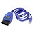 זול OBD-409.1 obd2 כבל USB סורק אוטומטי כלי אבחון עבור audi volkswagen - כחול