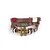 baratos Pulseiras para Homem-Homens Enrole Pulseiras Pulseiras de couro Pele Natureza Fashion Pulseiras Jóias Marron Para Ocasião Especial Presente Esportes