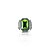 זול טבעות-טבעת הטבעת אזמרגד סינתטי סוליטר ירוק פלדת על חלד זירקון אזמרגד מעמד עיצוב מיוחד אופנתי אירופאי אמריקאי 7 8 9 10 11 / בגדי ריקוד גברים