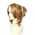 Χαμηλού Κόστους Συνθετικές Trendy Περούκες-Περούκες για Στολές Ηρώων Συνθετικές Περούκες Ίσιο Κατσαρά Ίσια Κατσαρά Ίσια Ίσια Περούκα Κοντό Μπεζ Συνθετικά μαλλιά Γυναικεία Καφέ