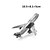 cheap 3D Puzzles-3D Puzzle Model Building Kit Plane / Aircraft Fun Stainless Steel Classic Kid&#039;s Unisex Toy Gift