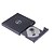 Χαμηλού Κόστους Γκάτζετ USB-Εξωτερικό μαύρο cd / dvd rw λεπτό usb 2.0 DVD writer καυστήρα για φορητό υπολογιστή macbook pc