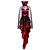 abordables Disfraces de Halloween unisex-Vampiros Disfrace de Cosplay Ropa de Fiesta Mujer Navidad Halloween Carnaval Festival / Celebración Disfraces de Halloween Accesorios Rojo / negro Cosecha