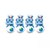 preiswerte Hundekleidung-Katze Hund Schuhe und Stiefel Lässig / Alltäglich warm halten Hochzeit Cartoon Design Für Haustiere Baumwolle Fuchsia