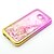 cheap Cell Phone Cases &amp; Screen Protectors-Phone Case For Samsung Galaxy Back Cover A3 A5 Plating Flowing Liquid Transparent Butterfly Glitter Shine Soft TPU