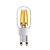 halpa Kaksikantaiset LED-lamput-4 W LED Bi-Pin lamput 350 lm T 4 LED-helmet COB Lämmin valkoinen