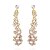 cheap Earrings-Women&#039;s Long Drop Earrings - Pearl, Imitation Pearl, Rhinestone European Gold For Party