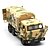 abordables Camions et véhicules de chantier jouets-Métallique Tank Missile Truck Camions Véhicules de Construction Petites Voiture Véhicules à Friction Arrière Tank Traîne Unisexe Garçon Fille Enfant Jouets de voiture