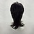 baratos Peruca para Fantasia-peruca sintética peruca cosplay encaracolado encaracolado em camadas peruca de corte de cabelo preto natural de comprimento médio cabelo sintético feminino