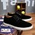 cheap Men&#039;s Sneakers-Men&#039;s Comfort Shoes Leather Spring / Fall Sneakers Black / Yellow / Burgundy / Split Joint / Outdoor / Light Soles / EU42