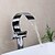 cheap Bathroom Sink Faucets-Bathroom Sink Faucet - Waterfall Chrome Centerset Two Handles One HoleBath Taps / Brass