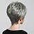 cheap Human Hair Capless Wigs-Human Hair Capless Wigs Human Hair Natural Wave Bob / Short Hairstyles 2019 / With Bangs Halle Berry Hairstyles Side Part Short Machine Made Wig Women&#039;s