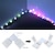 abordables Bandes Lumineuses LED-kwb Bande lumineuse LED Ruban LED waterproof 20m (4 * 5m) 5050 10mm rgb 600 leds strip lights with 44key ir remote control kit and 12v 10a eu us au uk power supply with a set Mounting bracket