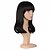 cheap Synthetic Trendy Wigs-Synthetic Wig Wavy Wavy Wig Medium Length Natural Black Synthetic Hair Women&#039;s Black