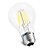 baratos Lâmpadas Filamento de LED-Brelong 1 pc 6 w e27 6led dimmable filamento lâmpadas a60 (a19) ac220vwhite / warm branco