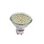olcso LED-es szpotlámpák-10pcs 3 W LED szpotlámpák 280-420 lm GU10 MR16 60 LED gyöngyök SMD 3528 Meleg fehér Fehér / 10 db.