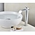 ieftine Clasic-baterie pentru chiuveta de baie stil modern cu un singur maner cascada cromata din otel inoxidabil baterie contemporana pentru baie reglabila la apa rece si calda argintiu