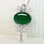 halpa Muotikaulakorut-Naisten Synteettinen Emerald Riipukset Smaragdi minimalistisesta Muoti Euramerican Tumman vihreä Kaulakorut Korut Käyttötarkoitus Häät Party Syntymäpäivä Juhlat